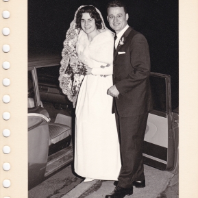 Chris and Murva Wedding 1962 at St. George's